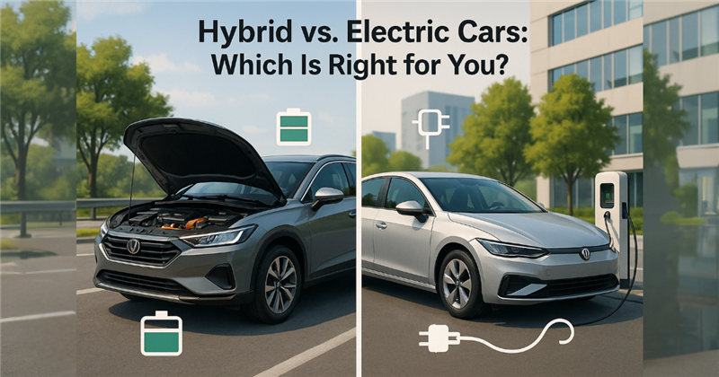 Hybrid V/S Electric Cars | Which Is Right for You?